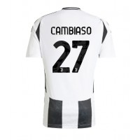 Juventus Andrea Cambiaso #27 Hemmatröja 2024-25 Kortärmad